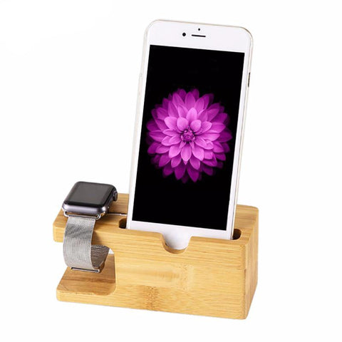 Genuinely Woody Phone Cradle Stand