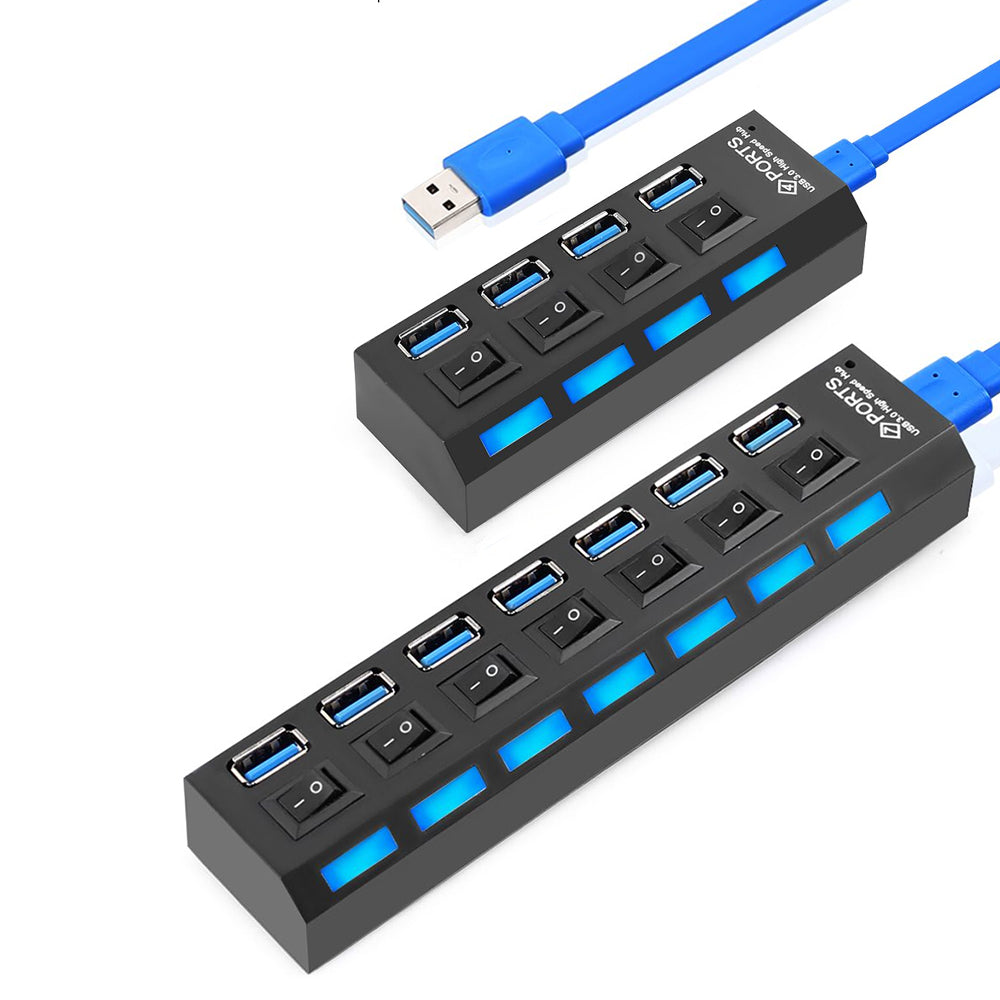 Ports HUB USB With On/Off Switc