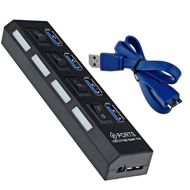 Ports HUB USB With On/Off Switc