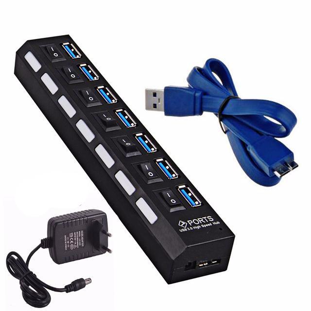 Ports HUB USB With On/Off Switc